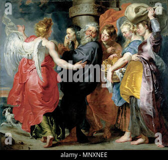 . Der Flug von Lot und seine Familie aus Sodom. zwischen 1613 und 1615. Peter Paul Rubens (1577 - 1640) Alternative Namen: Rubens, Pierre Paul Rubens, Pieter Paul Rubens, Sir Peter Paul Rubens Beschreibung flämischen Maler, Bildhauer, Zeichner und Grafiker Geburtsdatum / Tod 28. Juni 1577 30. Mai 1640 Ort der Geburt / Todes siegen Antwerpen Standort Antwerpen (1589-1600), Mantua (9. Mai 1600-1608), Spanien (1603), Antwerpen (1608-1640), den Niederlanden (1612), Paris (23. Mai 1623-29. Juni 1623, vom 4. Februar 1625-9 Juni 1625), Calais (November 1626), Paris (Dezember 1626), Brüssel (1627), Neth Stockfoto