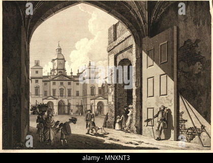 . Englisch: Die Horse Guards, von Edward Rooker nach Michael Angelo Rooker. 1768. Edward Rooker 1175 Die Horse Guards, von Edward Rooker nach Michael Angelo Rooker, 1768 - bm 1978 U. 3601 Stockfoto