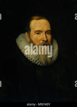 Portrait von Johan van Oldenbarnevelt (1547-1619). Alternative Titel(n): Johan van Oldenbarneveldt (1547-1619). Landsadvocaat van Holland.[1] Zwischen 1590 und 1624. 1224 Van Oldenbarnevelt Stockfoto