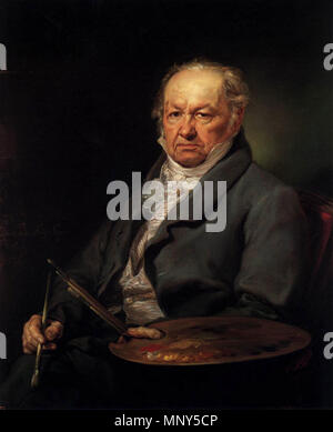 1232 Vicente López Y Portaña - Der Maler Francisco de Goya - WGA 13459 Stockfoto