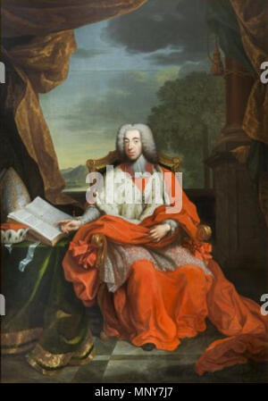 . Englisch: Portrait von Clemens August von Bayern (1700-1761). ca. 1723. 1243 Vivien, Werkstatt - Clemens August von Bayern Stockfoto