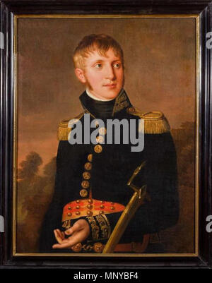 . Englisch: Portret van William Archibald Backen (1783-1843), Ca. 1810. 1810. Anonyme 1262 William Archibald Backen (1783-1843), 1810 Stockfoto