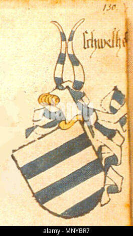 . Ingeram-Codex der ehemaligen Bibliothek Cotta Schwelheim freigestellt aus:. 1459. Hans Ingeram und ein sogenanntes Exempla-Master 1276 XIngeram Codex 130 c - Schwelheim Stockfoto