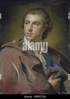 Porträt von William Burton Conyngham. Englisch: Porträt von William Burton Conyngham (1733-1796) Deutsch: Porträt von William Burton Conyngham (1733 - 1796). c. 1754-58. 1264 William Burton Conyngham Stockfoto