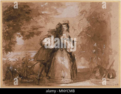 . Szene von John vanbrugh der Rückfall (1696)-Kuss zwischen Lieblosen und Berinthia (3.2). 1800. William Powell Frith (1819 - 1909) Alternative Namen W. S. Frith; William Frith; Frith; r.a. w.p. Frith; w. frith; W.P. Frith; w.p. frith Beschreibung Englisch Maler Geburtsdatum / Tod 19. Januar 1819 9. November 1909 Ort der Geburt / Todes Aldfield, North Yorkshire, England London Authority control: Q 955750 VIAF: 77118105 ISNI: 0000 0001 0815 124 X ULAN: 500009971 LCCN: Nr: 35105244 89014511 NLA WorldCat 1267 William Powell Frith der Rückfall der Kuss Stockfoto