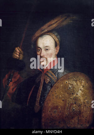 Englisch: Porträt der Litauischen Feld Hetman Wincenty Korwin Gosiewski. Polski: Portret hetamna polnego litewskiego Wincentego Korwina Gosiewskiego. 1650-1651. 1269 Wincenty Korwin Gosiewski Stockfoto