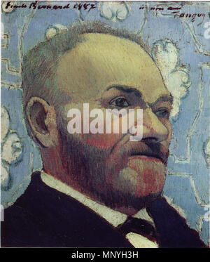 1290 Émile Bernard, Portrait du Père Tanguy, 1887 Stockfoto