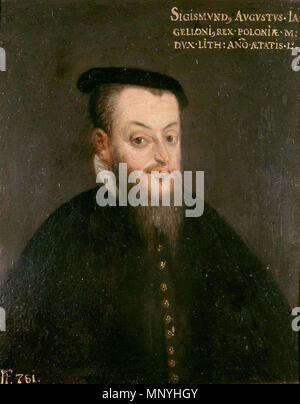 1292 Žygimont Aŭgust. Жыгімонт Аўгуст (XVI) Stockfoto