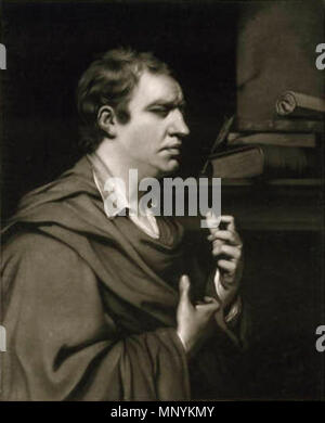 Porträt von Samuel Johnson (1709-1784) im Jahre 1770 veröffentlicht. 1089 Samuel Johnson Schabkunst 1770 Stockfoto