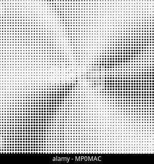 Halbton Hintergrund. Gepunktete abstrakte Textur Stock Vektor