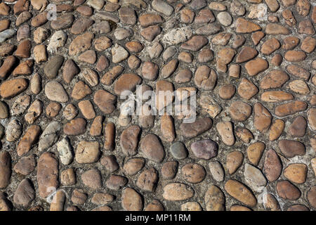 In der Valentre Brücke in Cahors, viele Abteilung, Royal, Frankreich Gepflasterte Stockfoto