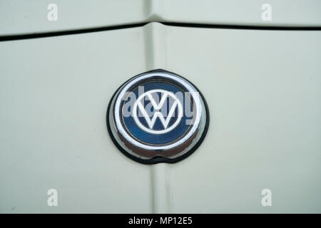 Vintage, retro Volkswagen VW Transorters Stockfoto