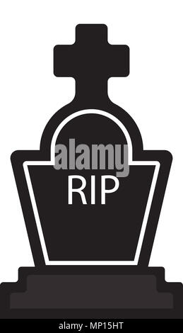 Abbildung: ein Grabstein Stockfoto