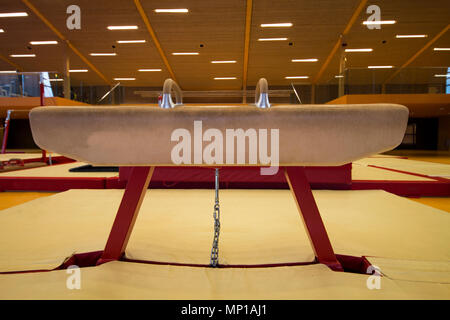 Gymnastik Center auf den Färöern Stockfoto