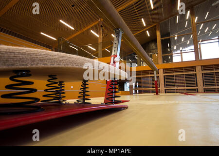 Gymnastik Center auf den Färöern Stockfoto