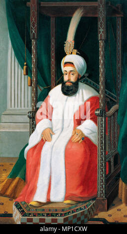 Selim III, 28 Sultan des Osmanischen Reiches und 107 Kalif des Islam - Joseph Warnia-Zarzecki 1850 Stockfoto