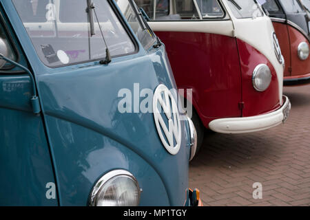 Vintage, retro Volkswagen VW Transorters Stockfoto