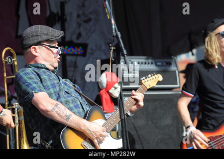 Montreal, Kanada. 20 Mai, 2018. Kman & Die 45 s Credit: Richard prudhomme/Alamy leben Nachrichten Stockfoto