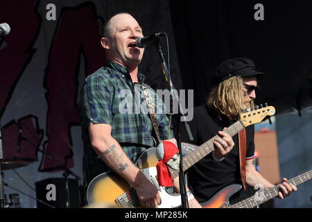 Montreal, Kanada. 20 Mai, 2018. Kman & Die 45 s Credit: Richard prudhomme/Alamy leben Nachrichten Stockfoto