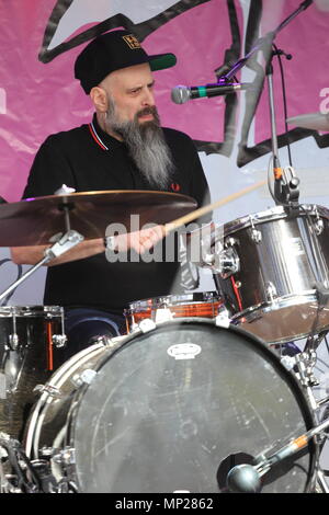 Montreal, Kanada. 20 Mai, 2018. Kman & Die 45 s Credit: Richard prudhomme/Alamy leben Nachrichten Stockfoto