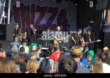 Montreal, Kanada. 20 Mai, 2018. Kman & Die 45 s Credit: Richard prudhomme/Alamy leben Nachrichten Stockfoto