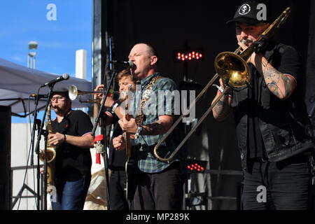 Montreal, Kanada. 20 Mai, 2018. Kman & Die 45 s Credit: Richard prudhomme/Alamy leben Nachrichten Stockfoto