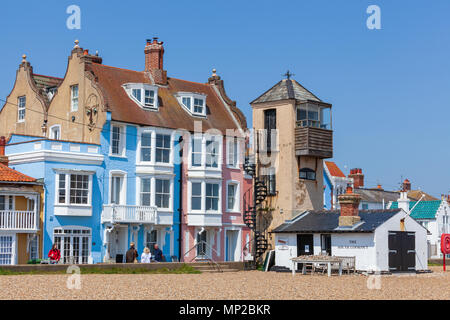 Der Süden Lookout aldebugh Suffolk Stockfoto