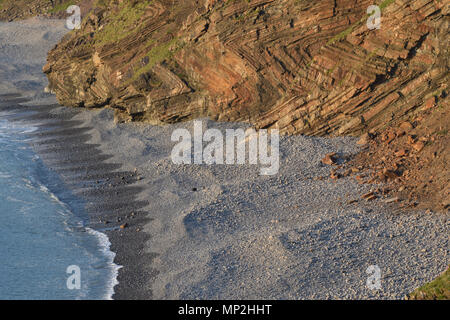 Millook Haven North Cornwall Stockfoto