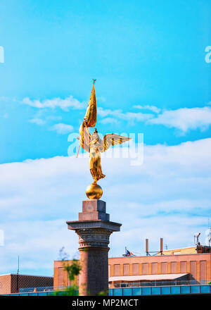 First Division Monument ist in der US-Hauptstadt Washington D.C. Die Statue ist zu jenen Menschen, die starben, während in Saint Infanterie mit dedizierten Stockfoto