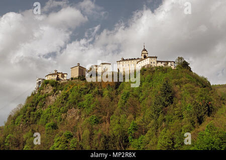 Heiliger Berg, Varallo Sesia, Piemont, Italien Stockfoto