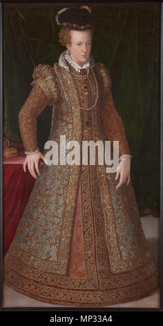 . Englisch: Joanna Österreichs, Großherzogin von Toskana (1547-1578). 16. Jahrhundert. 721 Joanna Österreichs, Großherzogin von Toskana von Giovanni Bizelli Stockfoto