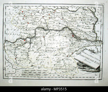 . English: des Erzherzogthums Oestreich Land unter der Enns. Nro. 120. Kolorierter Kupferstich. 1791/1792. Franz Johann Joseph von Reilly (1766-1820) Alternative Namen Reilly, Franz Johann Joseph von Beschreibung österreichischer Verleger und Schriftsteller Geburtsdatum / Tod 18. August 1766 vom 6. Juli 1820 Ort der Geburt / Tod Wien Wien Zeitraum 1790 - 1800 Standort Wien Behörde: Q 113944 VIAF: 102371035 ISNI: 0000 0001 1839 240 X LCCN: 88624007 n GND: 118748017 SUDOC: 158784243 WorldCat 851 Karte von Österreich im Jahre 1791 von Reilly 120 Stockfoto