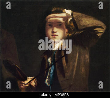 Selbstportrait ca. 1748 (1747-1749). 1110 Selbstportrait c. 1747-9 von Joshua Reynolds Stockfoto