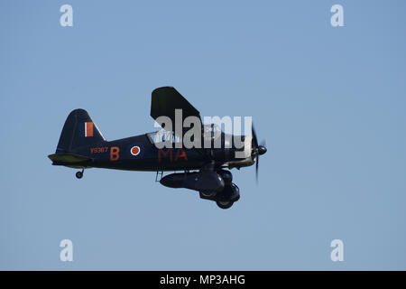 Westland Lysander III V9367, G-AZWT, Stockfoto