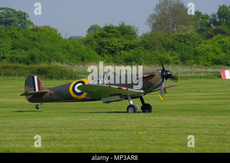 Vickers Supermarine Spitfire Mk 1 N3200, Old Warden, Bedfordshire, Stockfoto