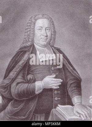 . English: Porträt von Johann Jakob Quandt (1686-1772). Vor 1767. 726 Johann Jakob Quandt Stockfoto