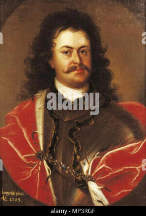 915 Mányoki II. Rákóczi Ferenc 1707 Stockfoto