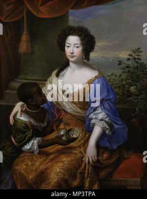 Von Pierre Mignard, Öl auf Leinwand, 1682 NPG 497 und Louise de KÈroualle, Herzogin von Portsmouth 892 Mignard, Louise de Kérouaille Stockfoto