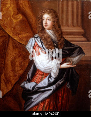 Sir Thomas Isham, 3 Baronet (1656-1681) ca. 1675. 1126 SirThomasIsham 3 rdBt Stockfoto