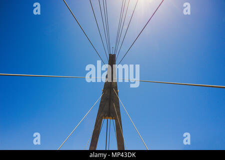 Brücke. Brücke über den Fluss ¨ ¨ Fuengirola in Fuengirola. Stockfoto