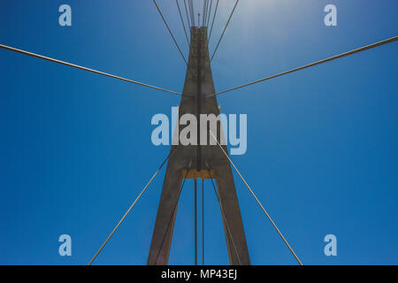 Brücke. Brücke über den Fluss ¨ ¨ Fuengirola in Fuengirola. Stockfoto