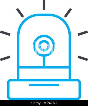 Referenz Werkstück lineare Symbol Konzept. Referenz Werkstück Linie vektor Zeichen, Symbol, Abbildung. Stock Vektor