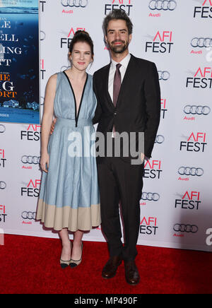 Lily Rabe, Hamish Linklater an den Grossen kurze Premiere auf der TCL Chinese Theatre in Los Angeles. November 12, 2015. Lily Rabe, Hamish Linklater kopieren - - - - - - - - - - - - - Red Carpet Event, Vertikal, USA, Filmindustrie, Prominente, Fotografie, Bestof, Kunst, Kultur und Unterhaltung, Topix Prominente Fashion/Vertikal, Besten, Event in Hollywood Leben - Kalifornien, Roter Teppich und backstage, USA, Film, Stars, Film Stars, TV Stars, Musik, Promis, Fotografie, Bestof, Kunst, Kultur und Unterhaltung, Topix, Vertikal, Familie von aus dem Jahr 2015, Anfrage tsuni@ Stockfoto