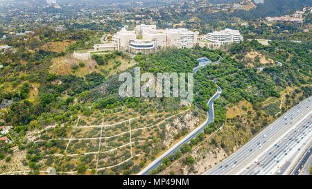 Getty Center, Los Angeles, Kalifornien Stockfoto