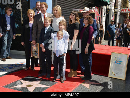 Farrell wird geehrt mit einem Stern auf dem Hollywood Walk of Fame in Los Angeles. Match 24, 2015. Wird Farrell Star 058, Familie Farrell Star 058, Familie - - - - - - - - - - - - - Red Carpet Event, Vertikal, USA, Filmindustrie, Prominente, Fotografie, Bestof, Kunst, Kultur und Unterhaltung, Topix Prominente Fashion/Vertikal, Besten, Event in Hollywood Leben - Kalifornien, Roter Teppich und backstage, USA, Film, Stars, Film Stars, TV Stars, Musik, Promis, Fotografie, Bestof, Kunst, Kultur und Unterhaltung, Topix, Vertikal, Familie von aus dem Jahr 2015, inquir Stockfoto