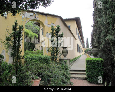 . Villa Le Balze, siehe Dateiname oder Kategorie 1236 Villa Le Balze, 02. Stockfoto