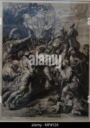 . Das Europa von Rubens, Louvre-Lens, 22. Mai 2013 - 23. September 2013. 22 Mai 2013, 10:21:59. Jérémy-Günther - Heinz Jähnick 826 Louvre-Lens - L'Europe de Rubens - 032 - Le Grand Portement de Croix Stockfoto