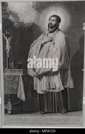 826 Louvre-Lens - L'Europe de Rubens - 070 - Saint François Xavier Stockfoto