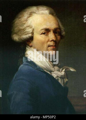 Ducreux, Maximilien-Fran çois-Marie-Isidore de Robespierre. Portrait de Maximilien de Robespierre Gleichheit Joseph Ducreux (Sammlung particulière). ca. 1793. Joseph Ducreux (1735-1802) Alternative Namen Joseph Creux; Giuseppe Ducreux; Joseph Greux; Joseph, Baron Ducreux; Ducreux Beschreibung Französisch Portrait Maler Geburtsdatum / Tod 26. Juni 1735 vom 24. Juli 1802 Ort der Geburt / Tod Nancy, Frankreich Saint-Denis, Frankreich Standort Paris ( - 1768), Wien (1769), Paris (1770), London (1791) Kontrolle: Q 1378831 VIAF: 61719492 ISNI: 0000 0000 7976 4492 ULAN: 500118929 LCCN: Stockfoto