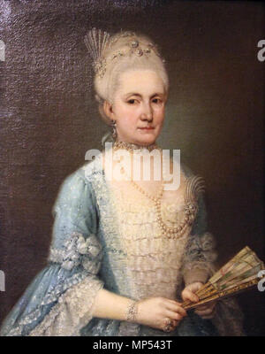 Portrait von Matilde Querini Da Ponte. Français: Querini Da Ponte-Pietro Longhi-Musee du Louvre. Atlas Http://cartelfr.louvre.fr/cartelfr/visite?srv=car nicht Rahmen & idNotice = 1825. Vom 3. Dezember 2013, 13:39:33. 1036 Querini Da Ponte-Pietro Longhi-Musee du Louvre Stockfoto